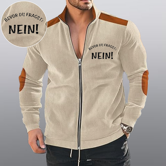 Maturelion Bevor Du Fragst Nein Reißverschluss Jacke