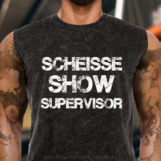 Scheiße Show Supervisor Tank Top