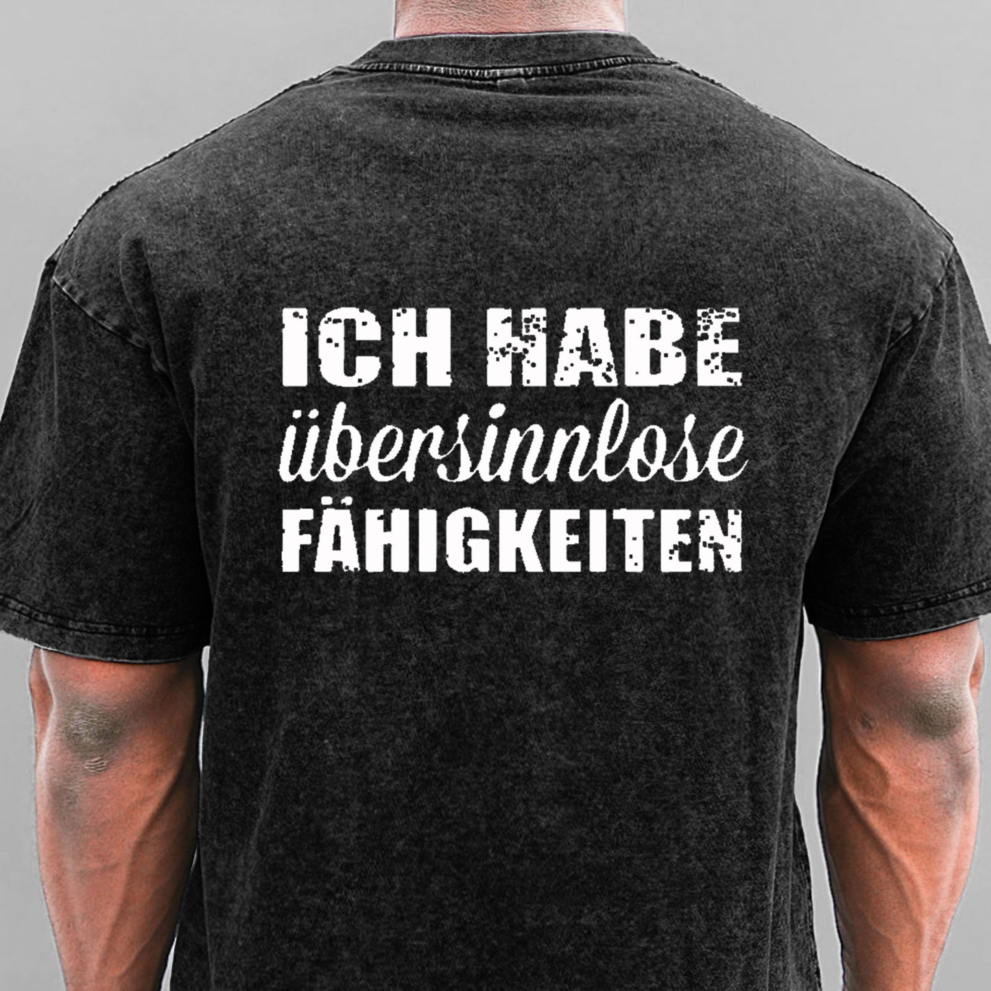 Ich Habe Übersinnlose Fühigkeiten Gewaschene Vintage T-Shirt