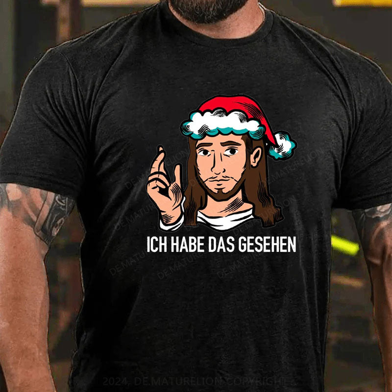 Ich habe das gesehen Weihnachten T-Shirt