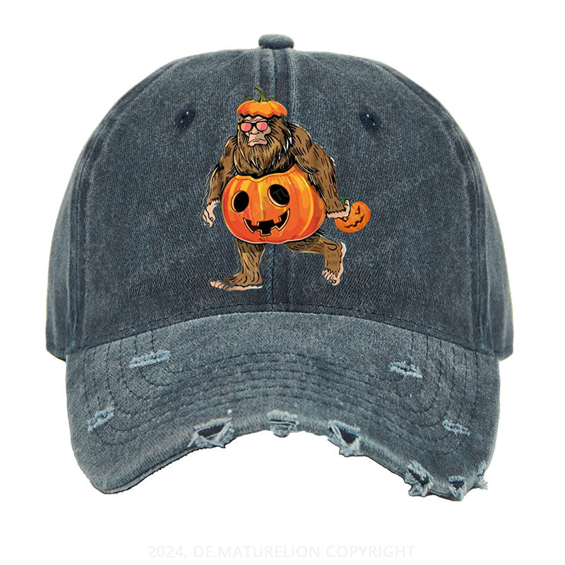 Halloween Kürbis Gewaschene Vintage Cap