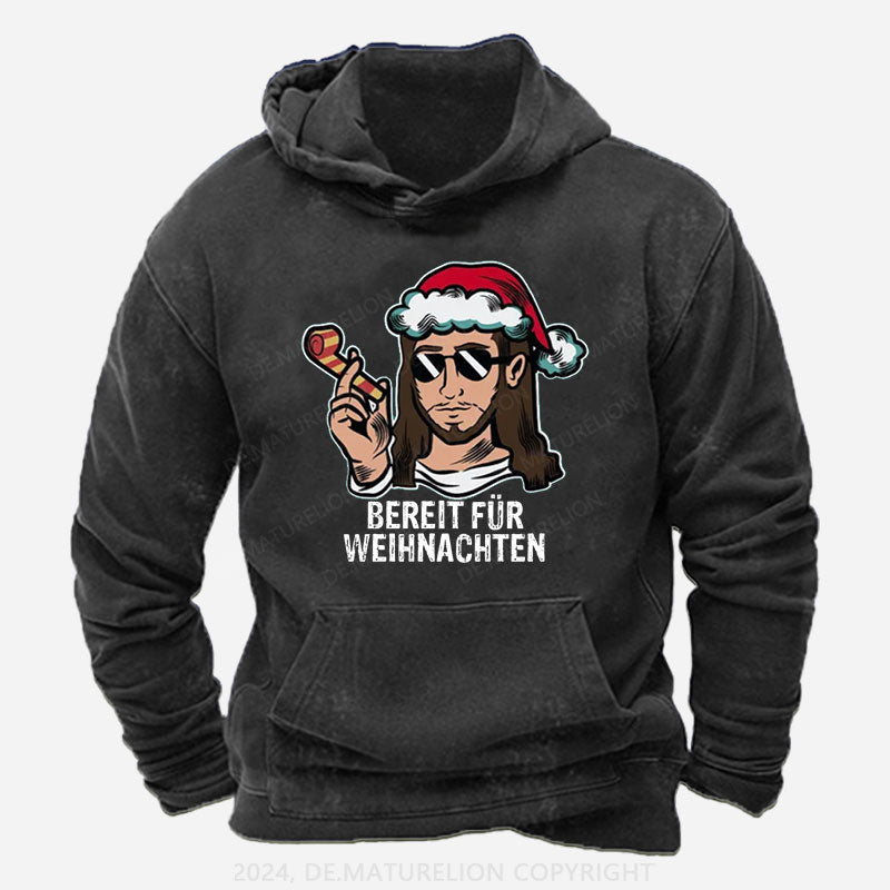 Bereit Für Weihnachten Hoodie