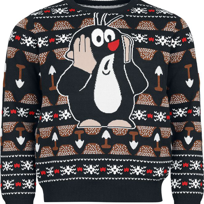 Maulwurf Hässliche Weihnachtspullover Funny Xmas Ugly Christmas Sweater