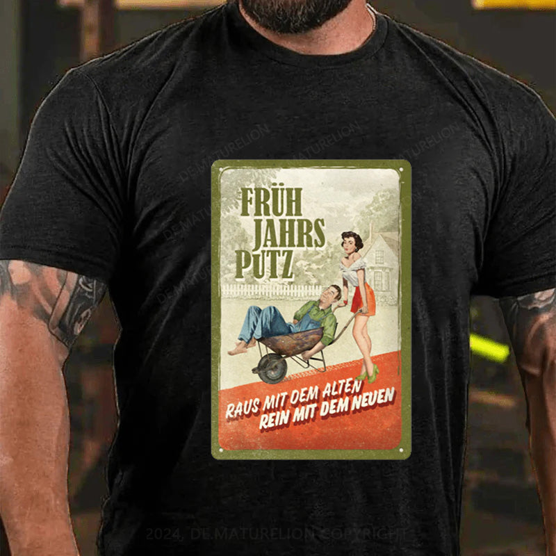 Maturelion Früh Jahrs Putz T-Shirt
