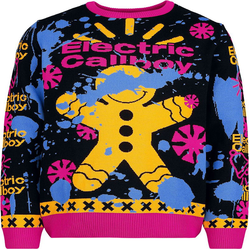 Klassische Band Hässliche Weihnachtspullover Funny Ugly Christmas Sweater