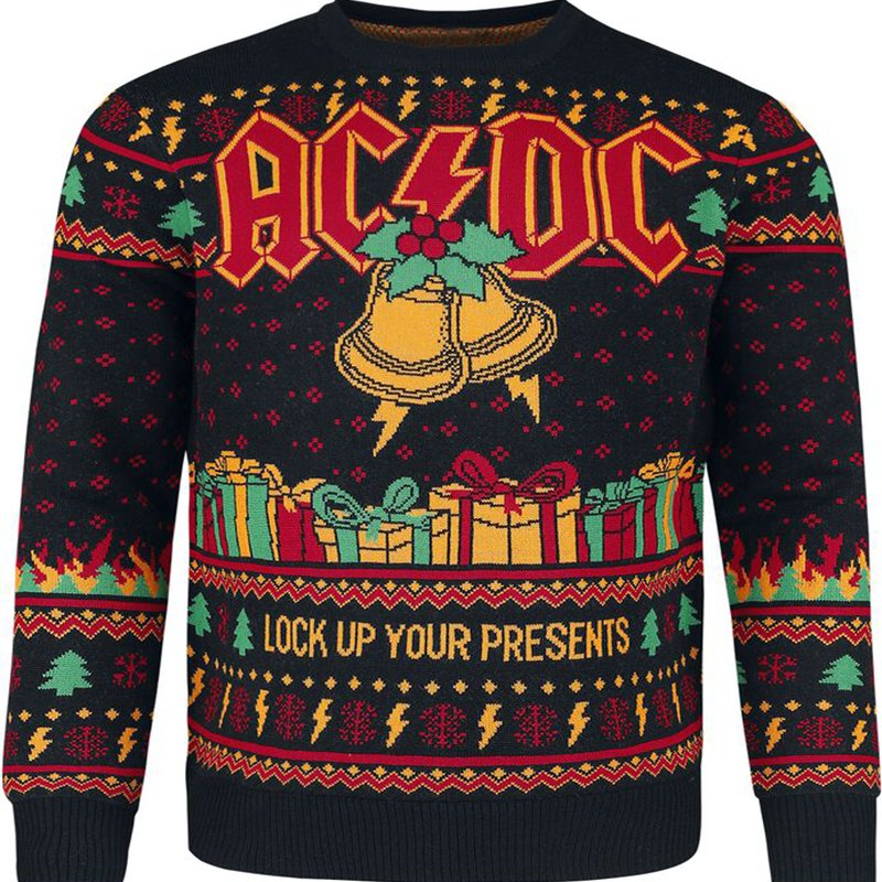 Klassische Band Hässliche Weihnachtspullover Ugly Christmas Sweater