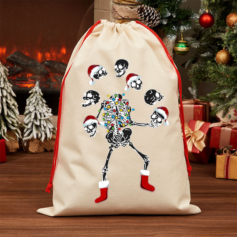 Maturelion Frohe Weihnachten Schädel Sack