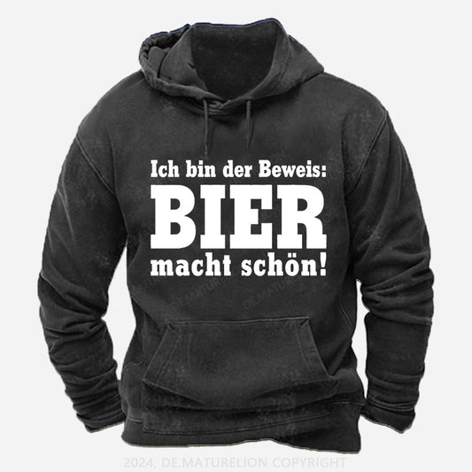 Bier Macht schön Hoodie