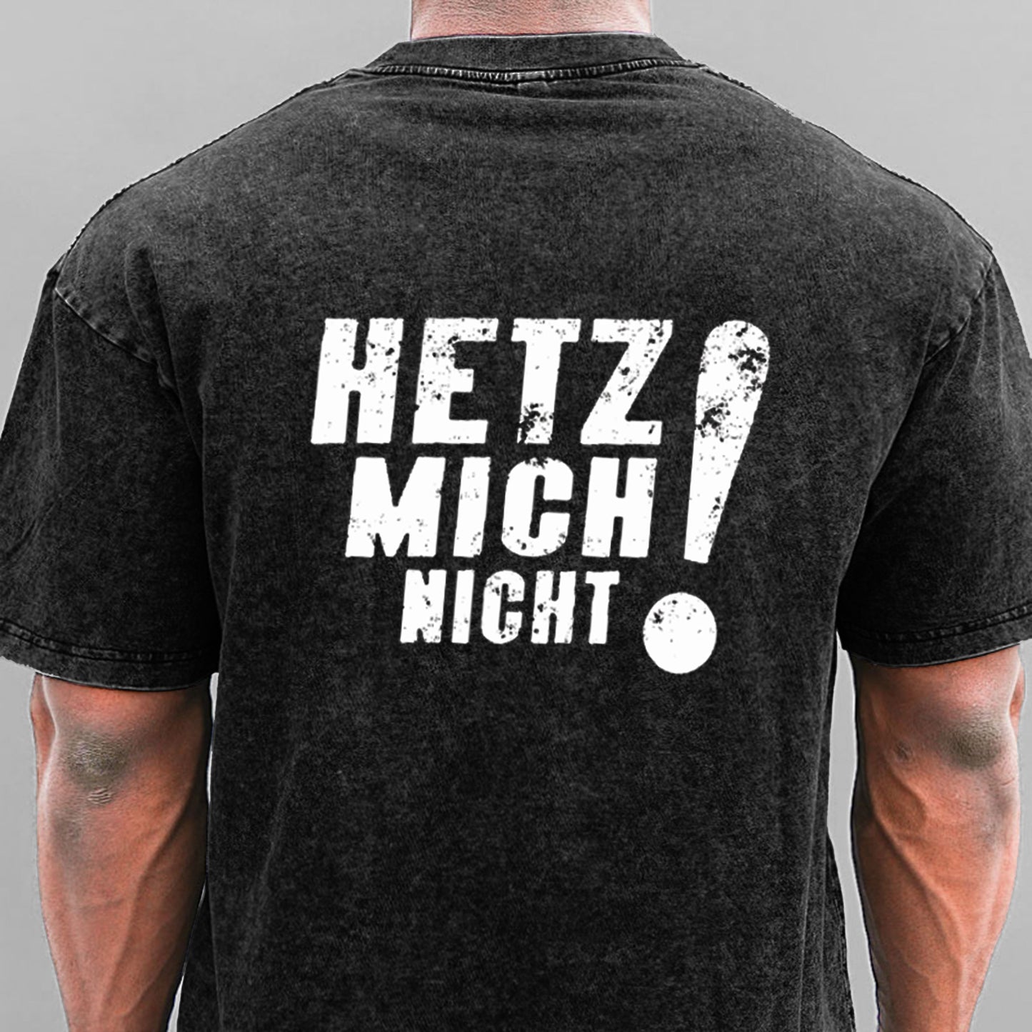 Hetz Mich Nicht Gewaschene Vintage T-Shirt