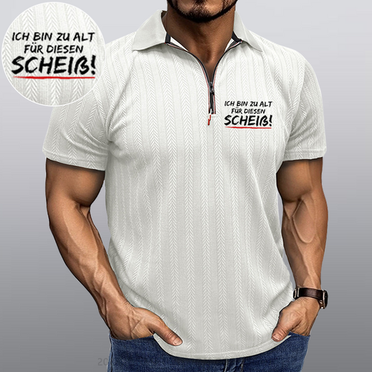 Maturelion Ich Bin Zu Alt Für Diesen Scheiß Kragen T-Shirt