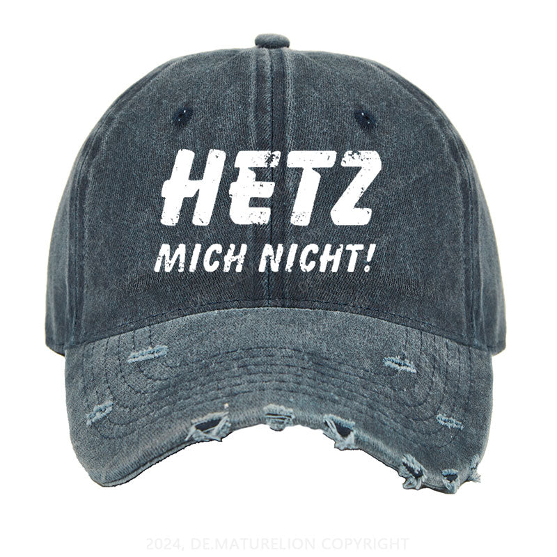 Hetz Mich Nicht Gewaschene Vintage Cap