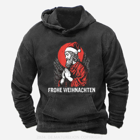 Frohe Weihnachten Hoodie