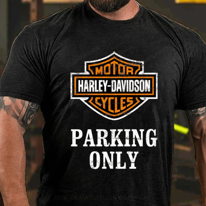 Maturelion Harley Davidson Motor T-Shirt