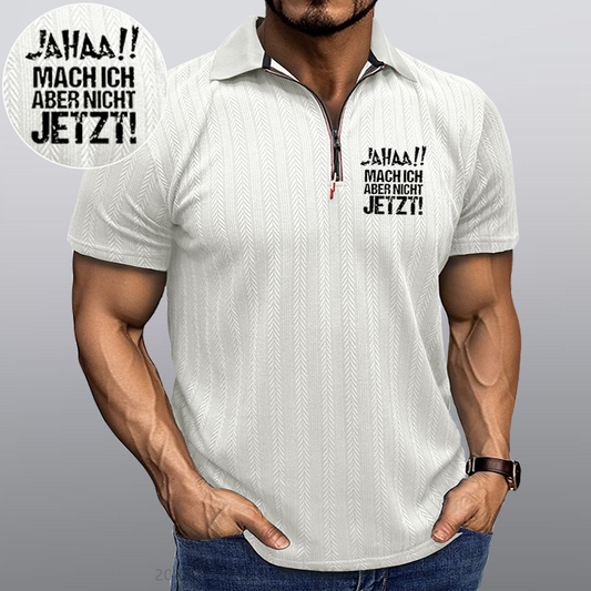Maturelion Jahaa!! Mach Ich Aber Nicht Jetzt Kragen T-Shirt