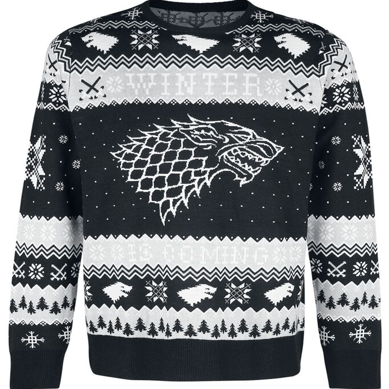 Der Winter Naht Hässliche Weihnachtspullover Funny Xmas Ugly Christmas Sweater