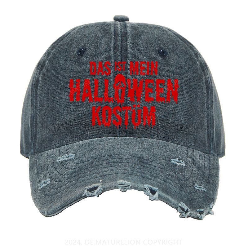 Das Ist Mein Halloween Kostüm Halloween Gewaschene Vintage Cap