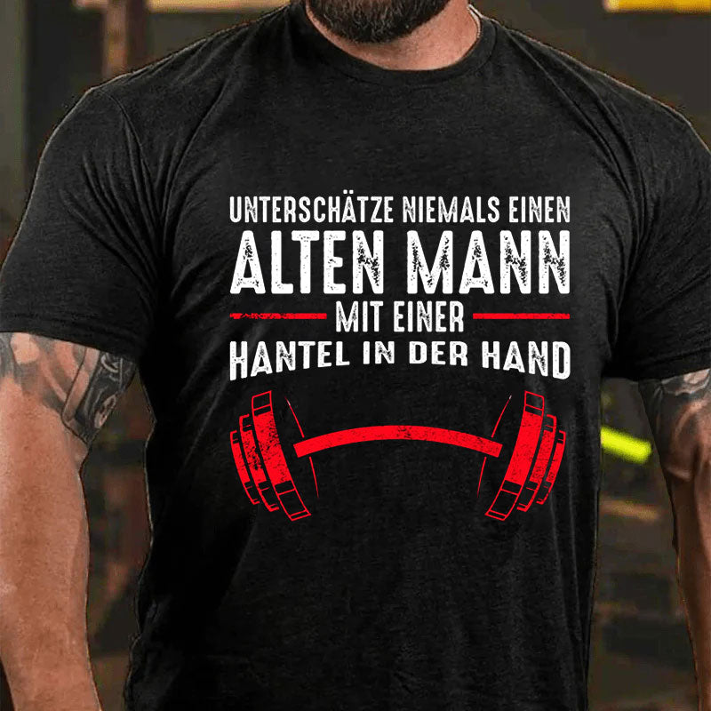 Fitness Retro Männer T-Shirt