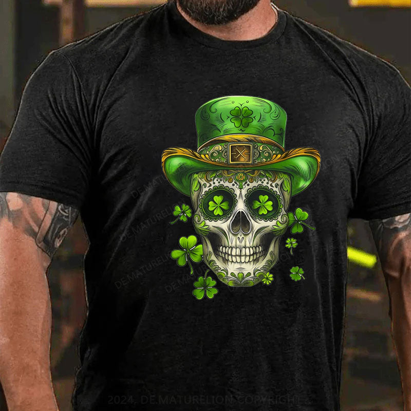 St. Patricks Tag Skeleton T-Shirt