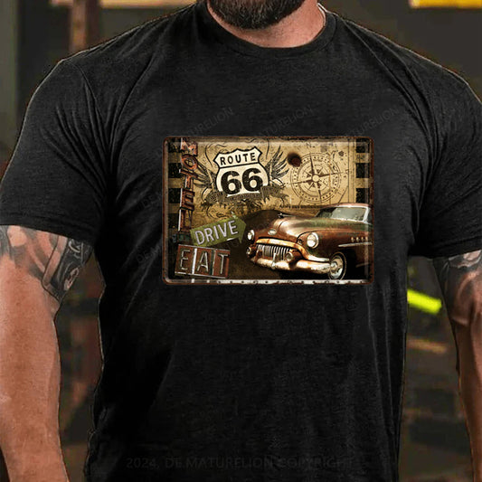 Maturelion Route 66 T-Shirt