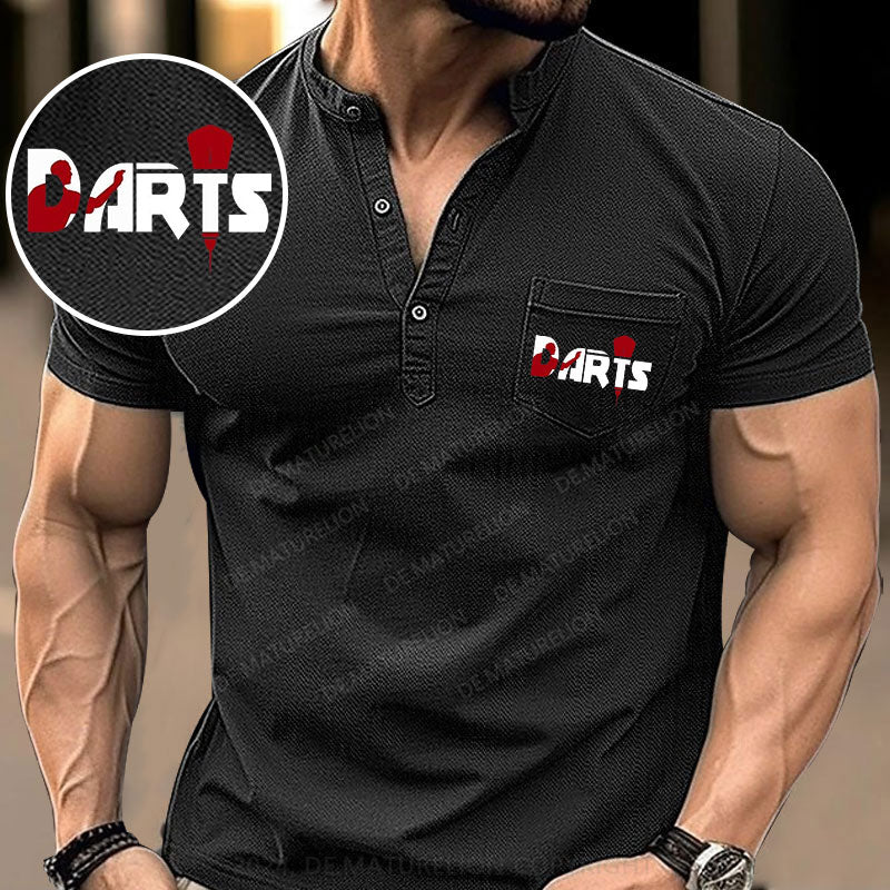 Darts Sport Henley Shirt