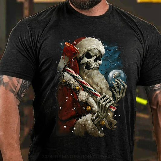 Skeleton Weihnachten T-Shirt