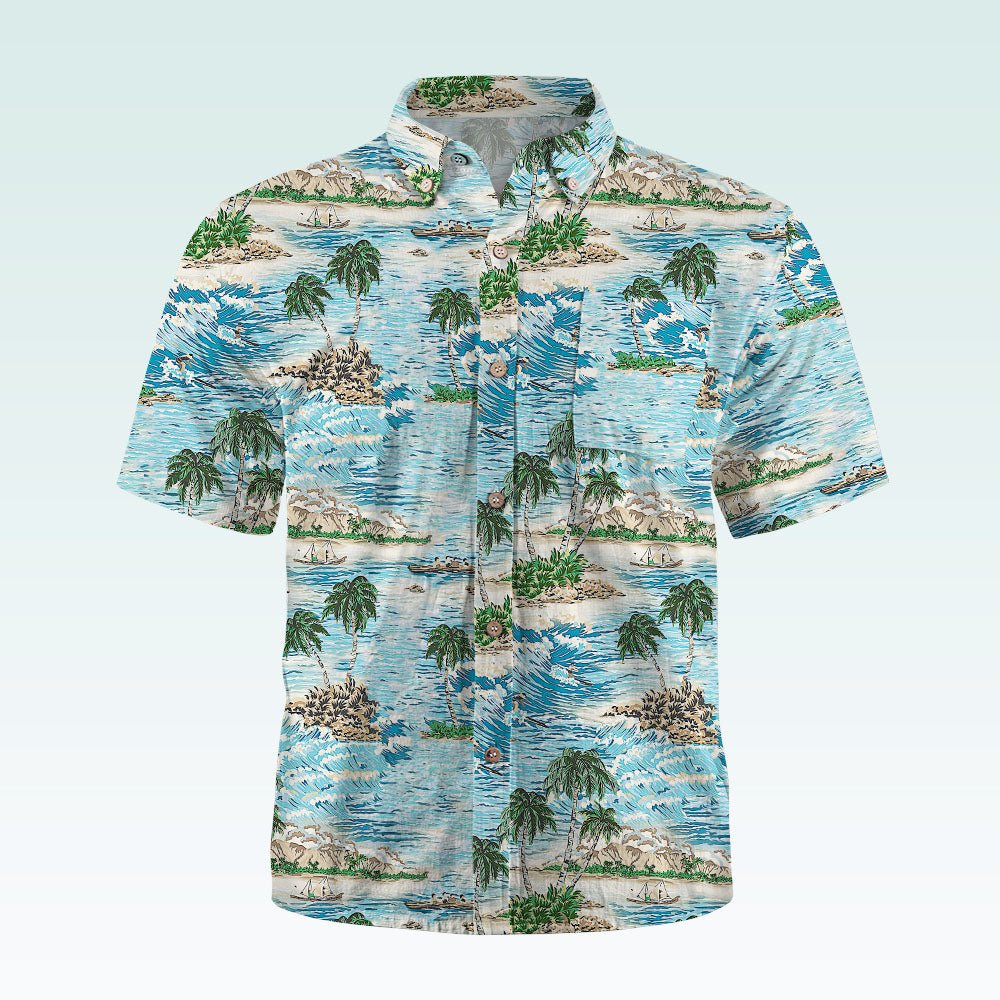 Maturelion Hawaiian Shirt Spooner Tailored Camp Hawaiian Shirt