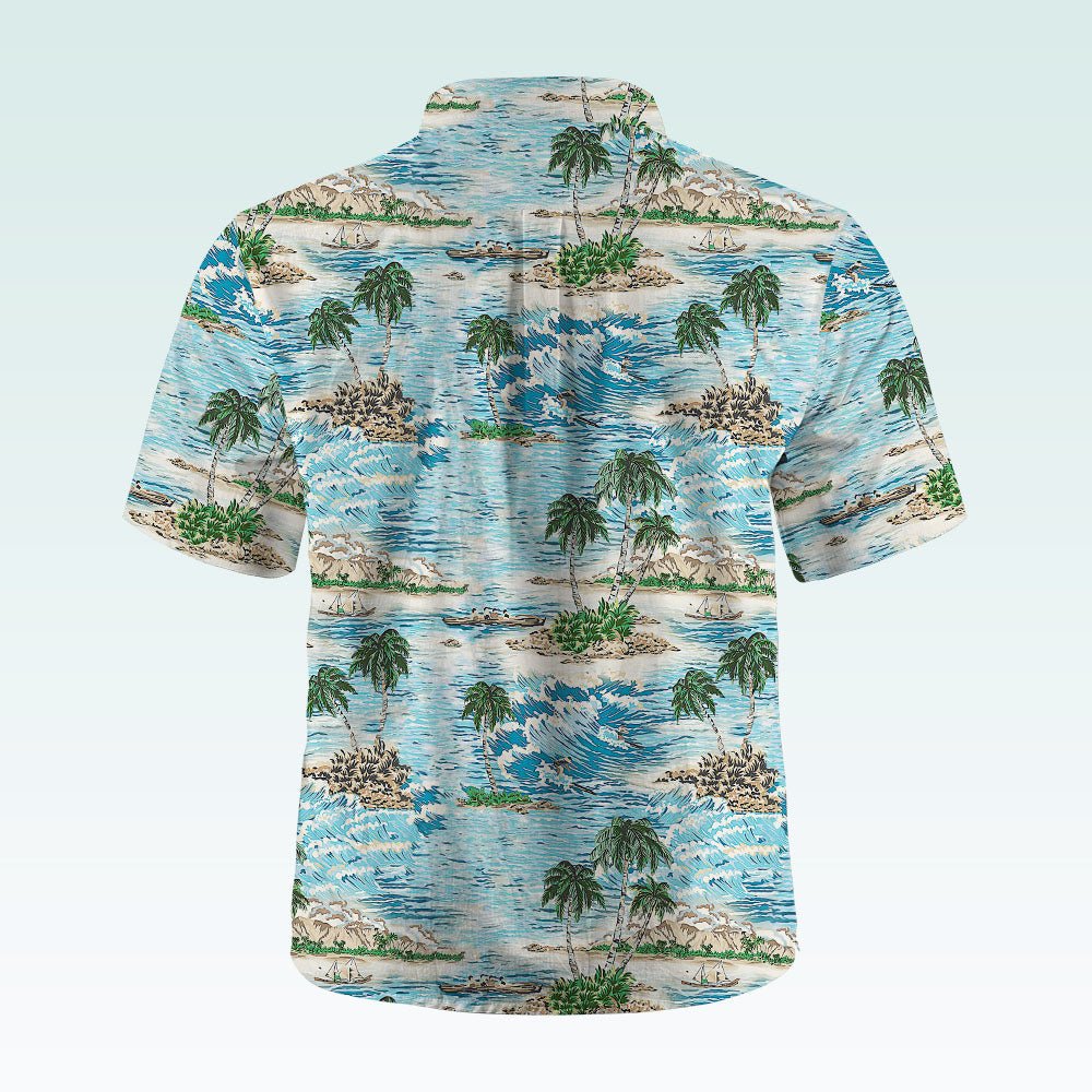 Maturelion Hawaiian Shirt Spooner Tailored Camp Hawaiian Shirt