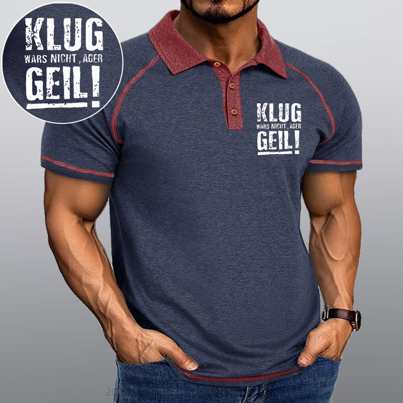 Maturelion Klug Wars Nicht Aber Geil Kragen T-Shirt