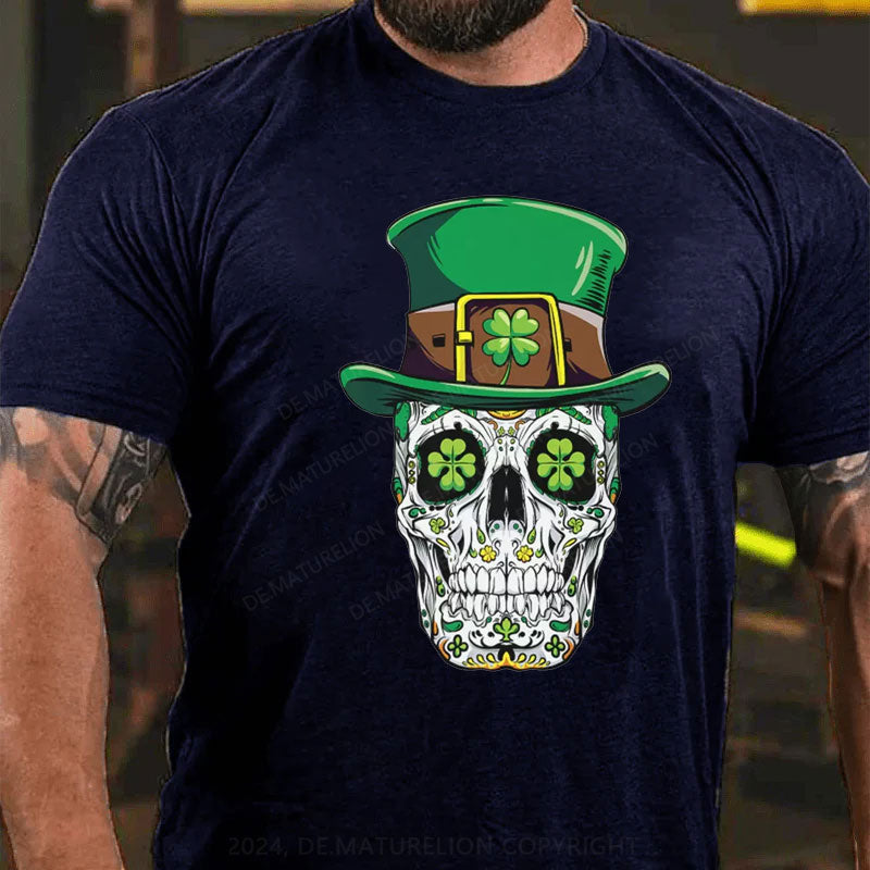 St. Patricks Tag Skeleton T-Shirt