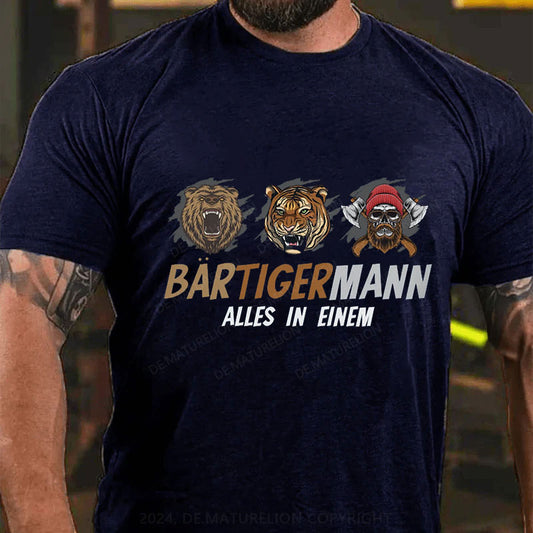 Tiger Bärtigermann T-Shirt