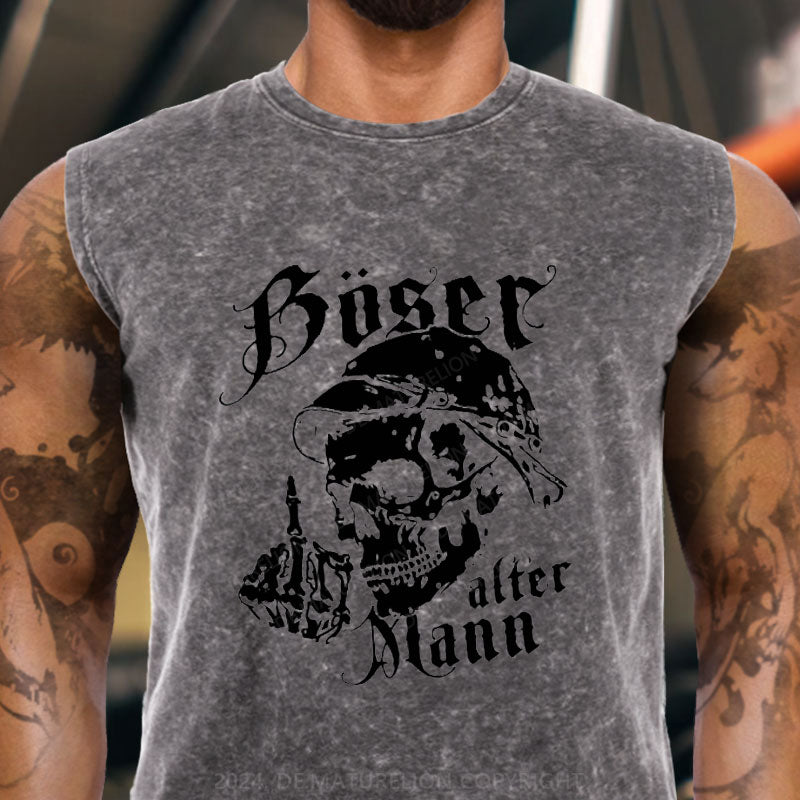 Böser Alter Mann Tank Top