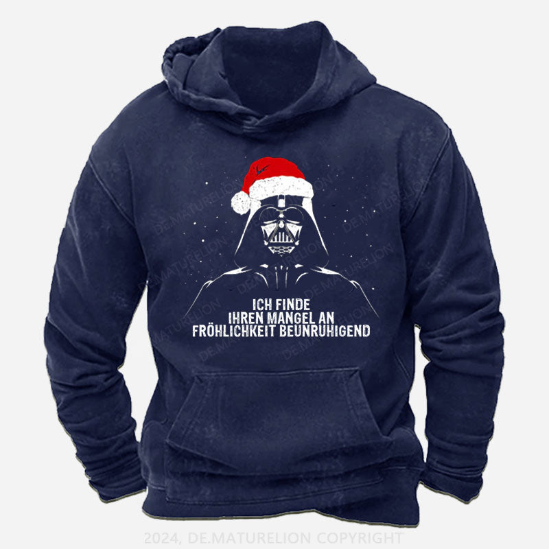 Ich finde Ihren Mangel an Fröhlichkeit beunruhigend Hoodie