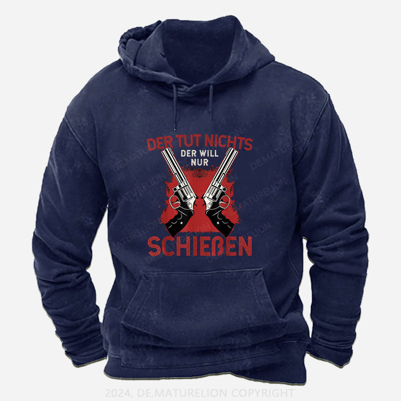 Schützenfest Schießen Schießsport Waffe Sportschütze Hoodie