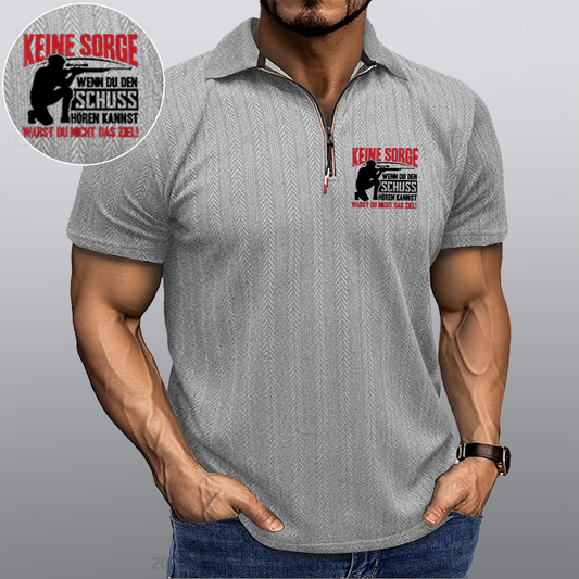 Maturelion Keine Sorge Wenn Du Den Schuss Hören Kannst Warst Nicht Ziel Kragen T-Shirt