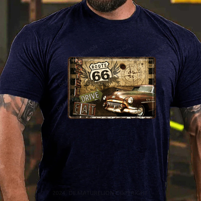 Maturelion Route 66 T-Shirt