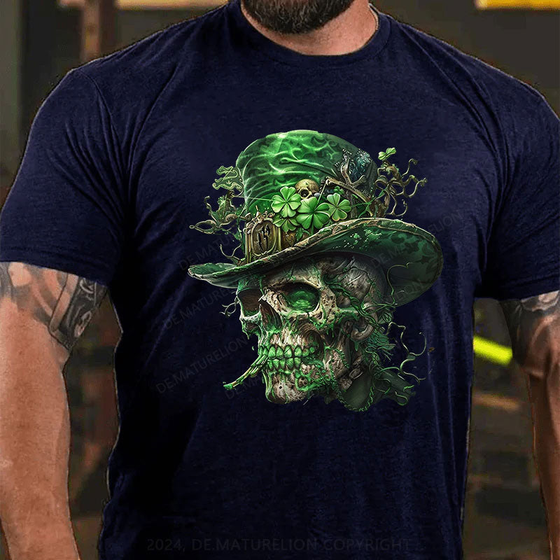 St. Patricks Tag Skeleton T-Shirt