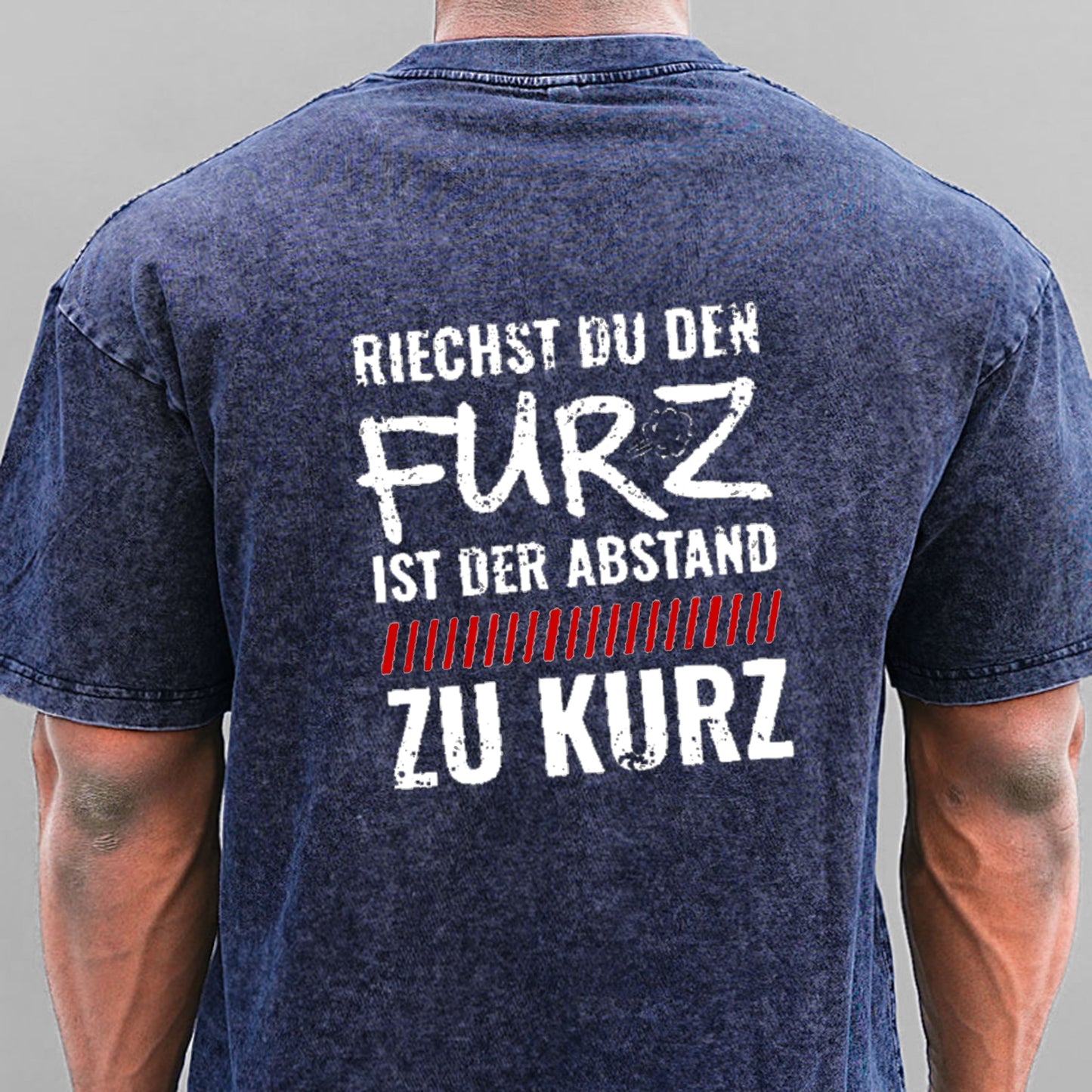 Riechst Du den Furz war der Abstand zu Kurz Gewaschene Vintage T-Shirt