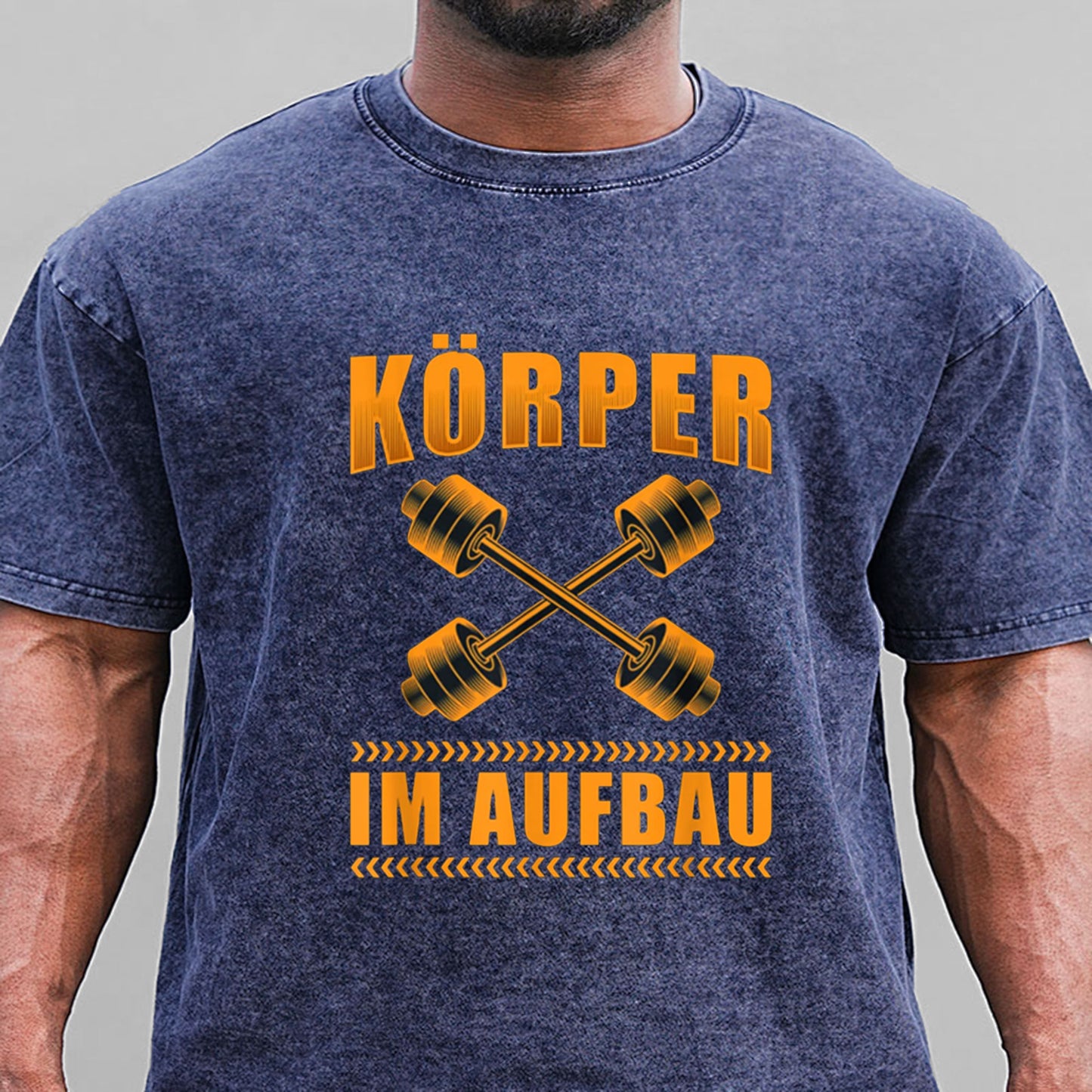 Lustig Kraftsport Gym Muskelkater Gewaschene Vintage T-Shirt