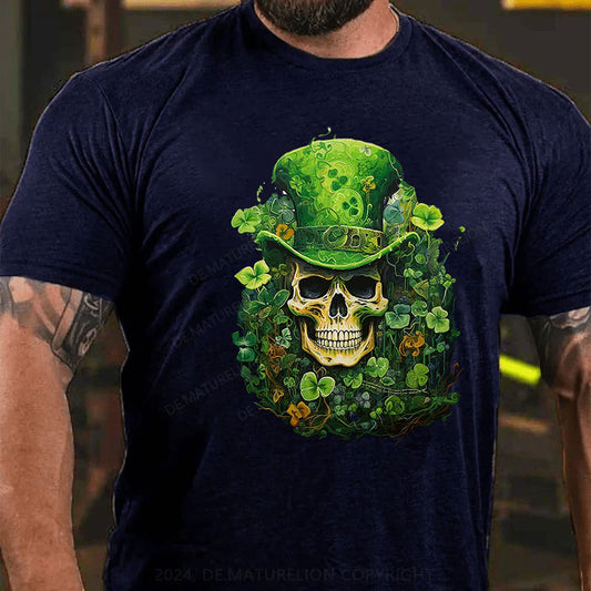 St. Patricks Tag Skeleton T-Shirt