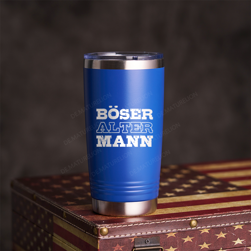 20oz Tumbler Böser Alter Mann Thermosflasche Tumbler