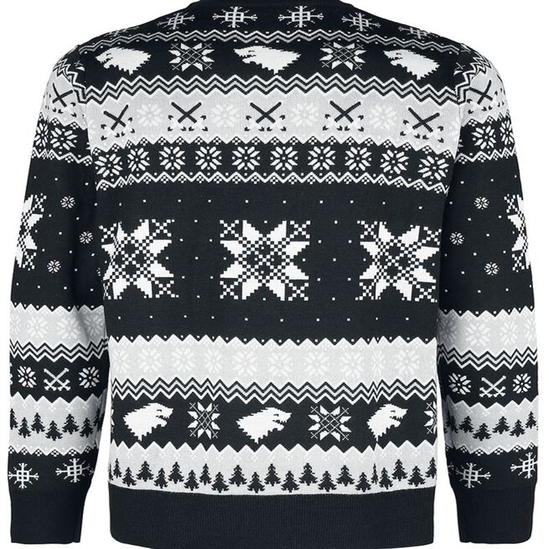 Der Winter Naht Hässliche Weihnachtspullover Funny Xmas Ugly Christmas Sweater