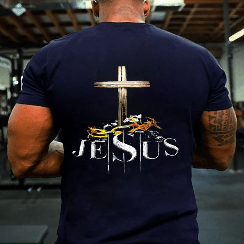 Gott Religion Jesus Kreuz T-Shirt