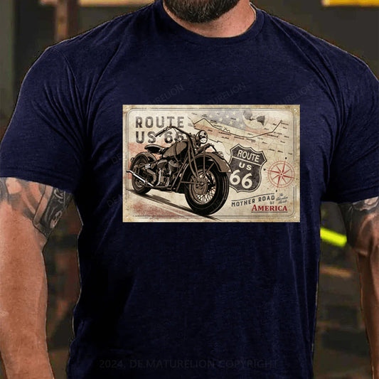 Maturelion Route 66 T-Shirt