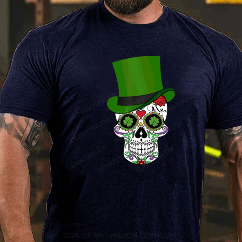 St. Patricks Tag Skeleton T-Shirt