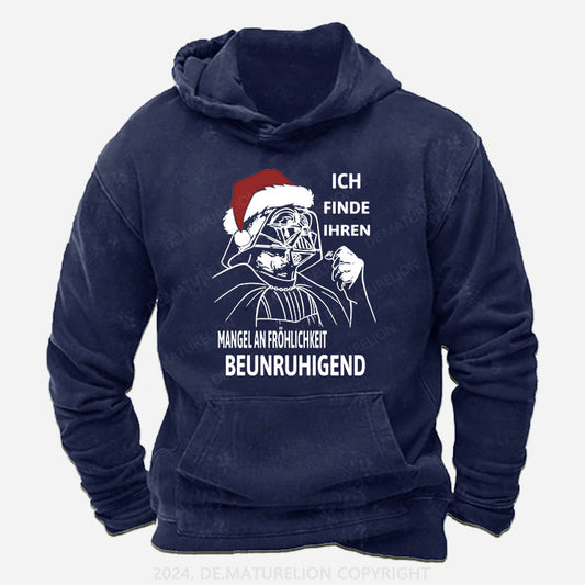 Ich finde Ihren Mangel an Fröhlichkeit beunruhigend Hoodie