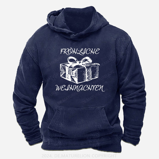 Geschenk Frohe Weihnachten Hoodie