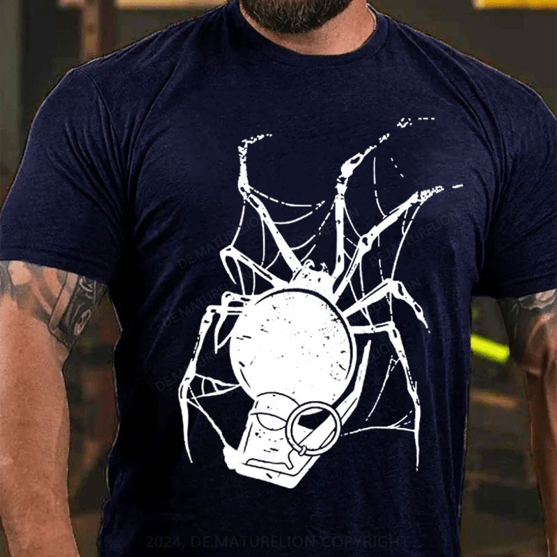 Halloween Teufel Spinne T-Shirt