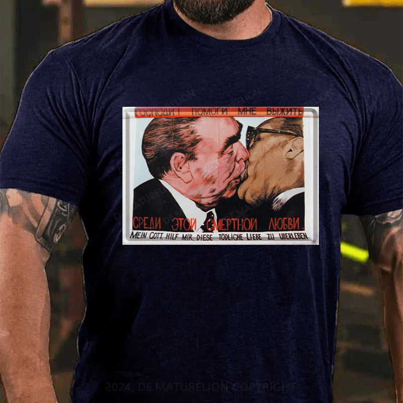 Maturelion Nostalgischer Stil T-Shirt