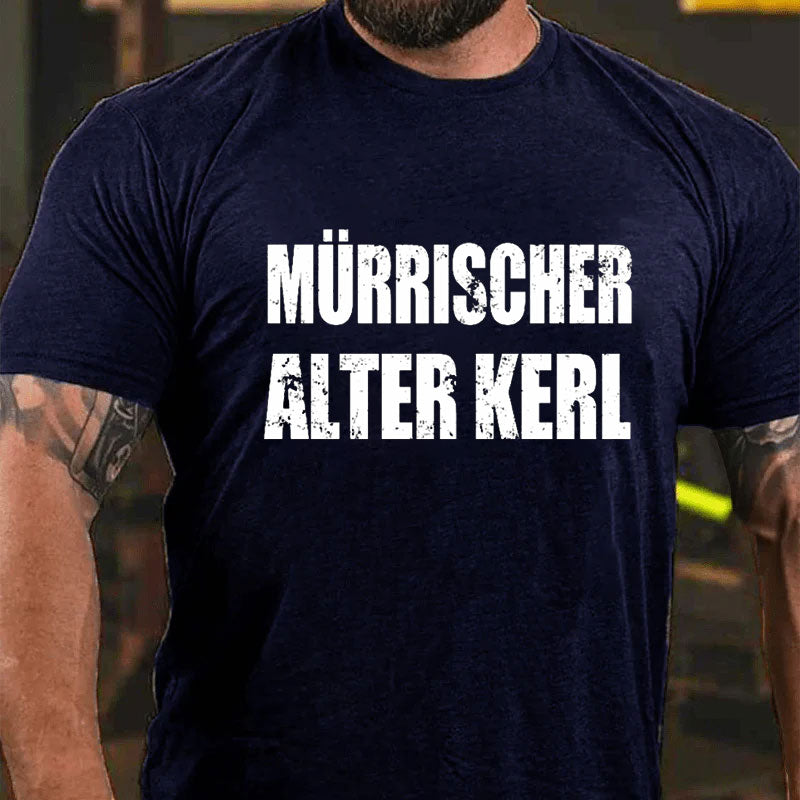 Mürrischer Alter Kerl T-Shirt