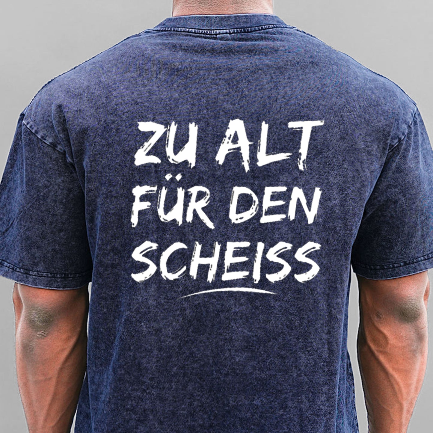 Zu Alt Für Den Scheiss Gewaschene Vintage T-Shirt